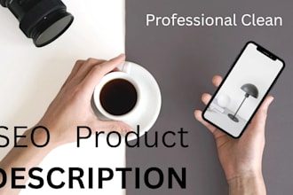 write SEO product descriptions that sell for amazon shopify