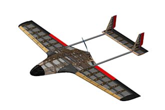 design aircraft, drone and rc plane cad models in solidworks
