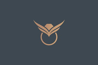 design modern monogram and luxury text logo
