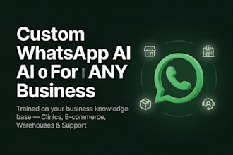 build a custom ai whatsapp chatbot for customer support