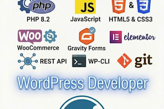create wordpress landing page and woocommerce setup
