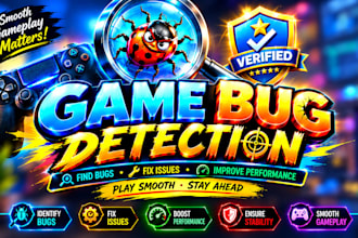 bug finder, video game tester, playtest, gameplay QA, steam game tester, game QA