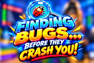 bug finder, video game tester, playtest, gameplay QA, steam game tester, game QA