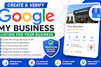 create verified google my business listing for your business