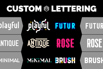 create unique lettering and font modifications in illustrator