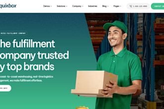 build wix courier website delivery logistics dispatch moving company website