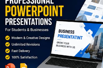 create professional powerpoint presentations for students and businesses