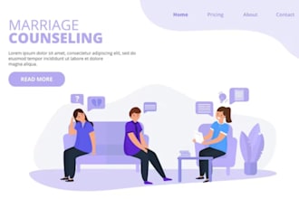 design squarespace divorce coach website separation coach breakup recovery