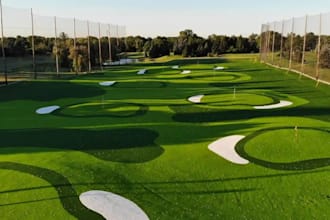 design 3d golf course layouts, driving ranges, and resort visualizations