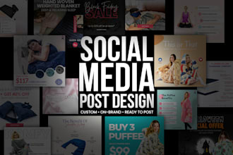 design engaging social media posts, carousels, and ads