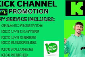 do organic kick followers, viewers and more subscribers