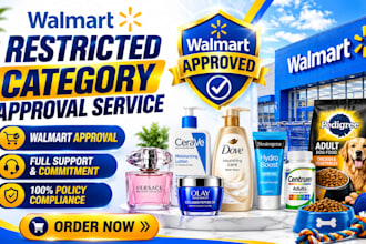 get walmart approval for your restricted category