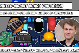 printed circuit board pcb design for audio devices and guitar pedals
