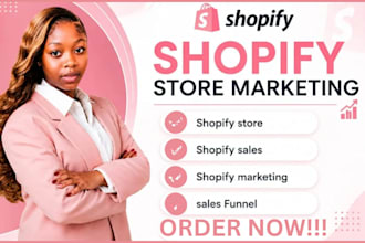promote ecommerce shopify store or boost sales with google ads shopify marketing