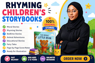 ghostwrite rhyming children story and moral kids story book