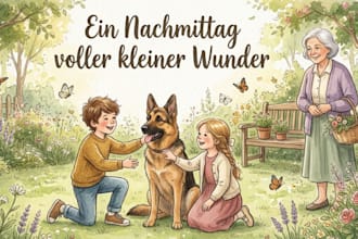 erstelle eine aquarell illustration für kinderbücher und geschichten aquarell