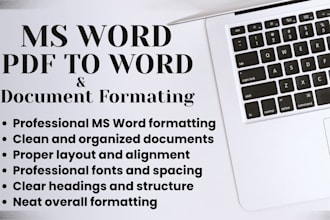 format microsoft word documents professionally