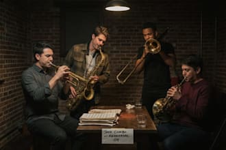 record trumpet, saxophone, trombone and flugelhorn for your song