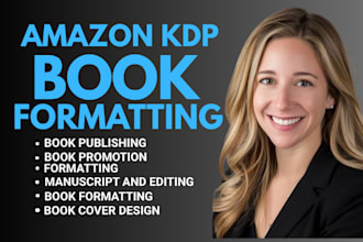 format your ebook for kindle epub and amazon KDP