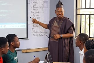 tutor you in javascript, python, PHP and machine learning