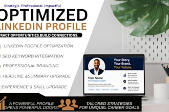 create, transform, revamp your linkedln profile and business page