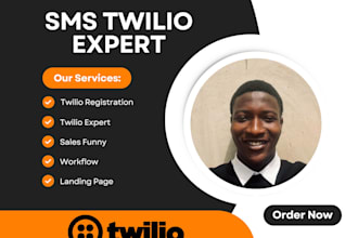 be your expert in twilio SMS, voice call and autoresponder setup