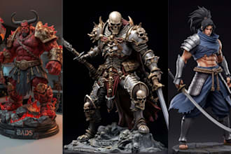 3d print and paint miniature warhammer dnd figurine tabletop model resin print