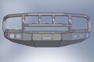 build custom car part truck suv and off road accessories bumper flares 3d print