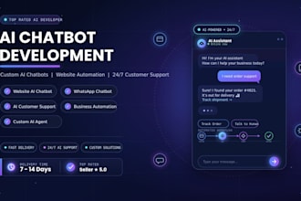 build an ai customer support chatbot for your website