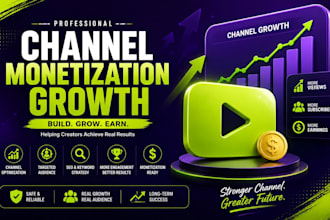 promote channel organically complete channel monetization
