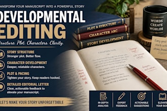 be your developmental book editor for romantasy and dark romance