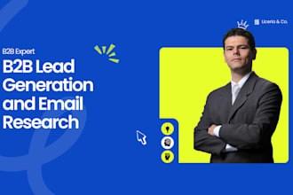 do b2b lead generation and targeted email research