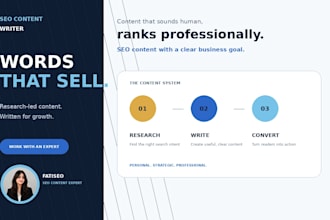 write professional SEO content