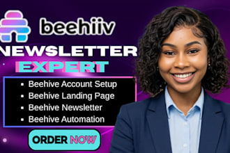 beehiiv newsletter beehive newsletter design beehiiv landing page