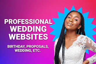 create an interactive emotional wedding website with memories and photo surprise