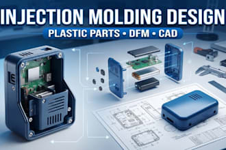 design injection moulding products and  plastic parts for manufacturing