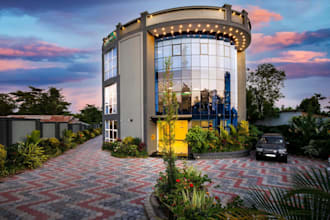 design 3d landscape, garden, backyard and patio design