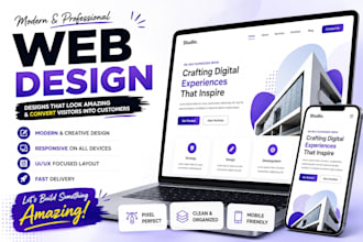 design a modern website UI UX in figma