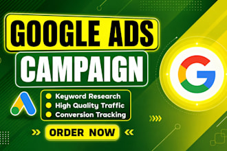 setup manage google ads ppc campaign with ga4 ecommerce tracking