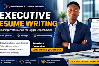 write an ats optimized resume for senior professional
