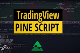 code your trading view indicator or strategy in pinescript