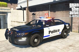design custom fivem lspdfr ems, fire, law enforcement, or civilian liveries