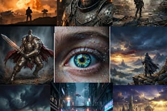 design cinematic ai art and illustrations with nano banana pro