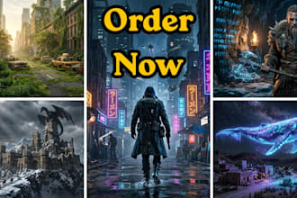 create cinematic ai art, midjourney concept visuals