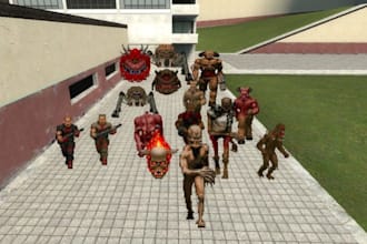 port, rig your custom player model to garrys mod gmod