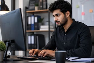 do accurate typing and data entry