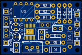 design an esc pcb for bldc and pmsm motor controllers