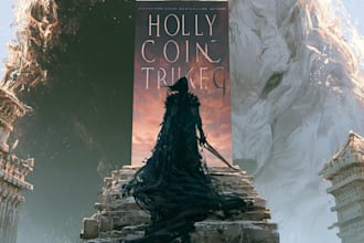 create stunning fantasy book cover art for novels and ebooks