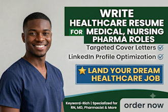write ats medical resume, healthcare CV, and nursing resume