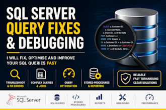 fix and troubleshoot your sql server query